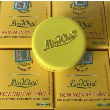 Kem Mụn Thâm MissWhite Kem Nghệ Miss white thâm và mụn