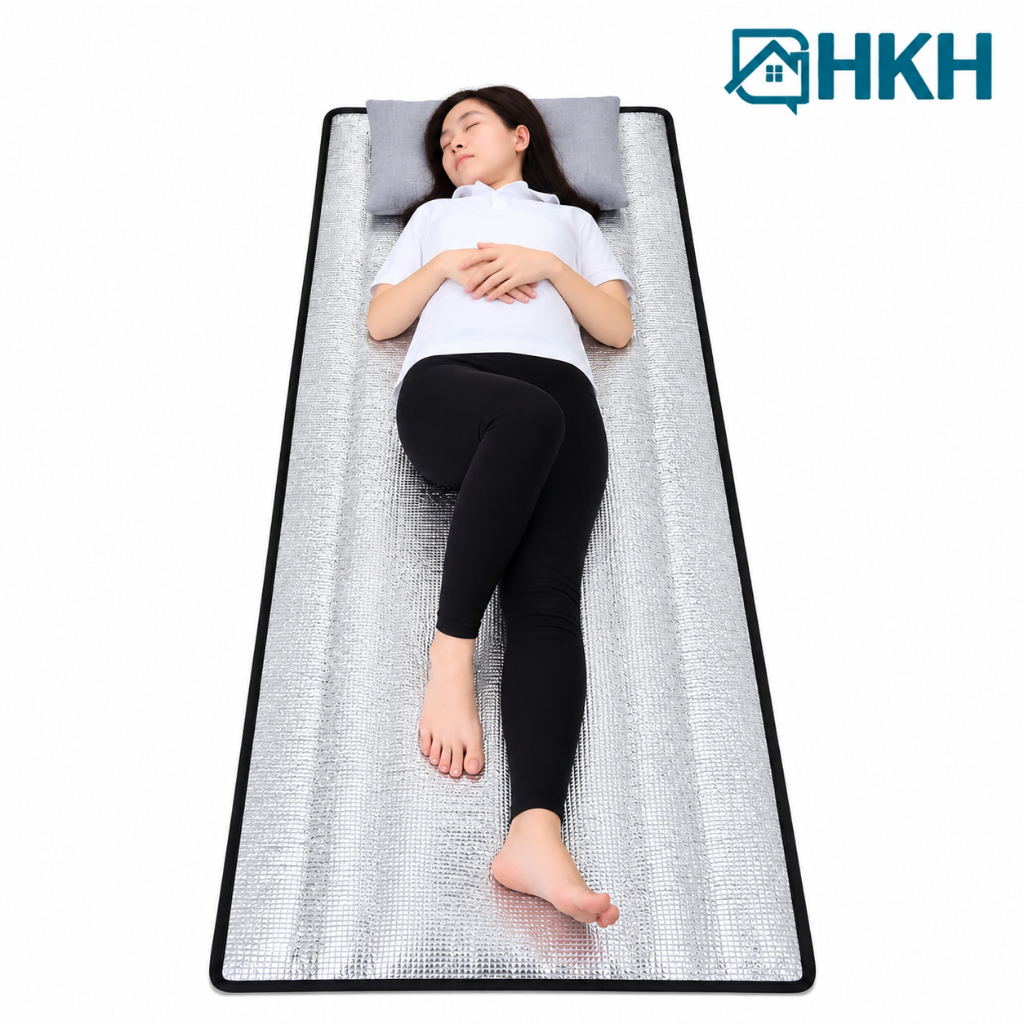 Chiếu ngủ văn phòng dành cho 1 người HKH, dày 3mm kích thước 0.65mx1.9m