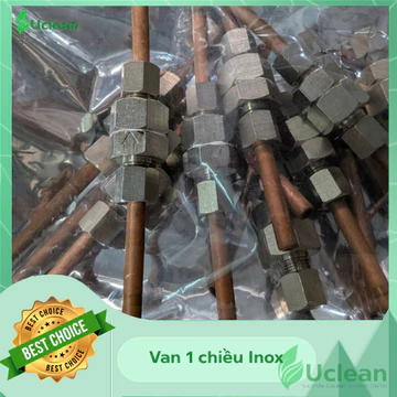 [Chính Hãng] Linh kiện lọc nước UClean - Van 1 chiều inox cho bầu nóng bầu lạnh - máy lọc nước - máy lạnh - tủ lạnh