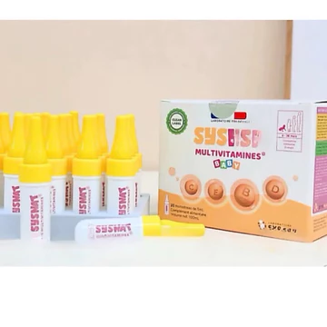 Sysnat Multivitamines 20 ống- Vitamin tổng hợp tăng đề kháng -Tăng Cường Hệ Miễn Dịch, Hỗ Trợ Sức Khỏe Cho Trẻ Nhỏ ()