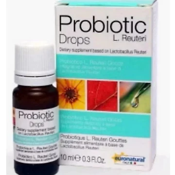Probiotics L. Reuteri Drops ( 10ml ) - Men Vi Sinh Cho Bé, Bổ Sung Lợi Khuẩn, Cân Bằng Hệ Vi Sinh