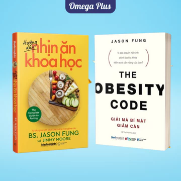Bộ Sách Giải Mã Bí Mật Giảm Cân + Hướng Dẫn Nhịn Ăn Khoa Học (Alpha Books) - Lẻ/Combo