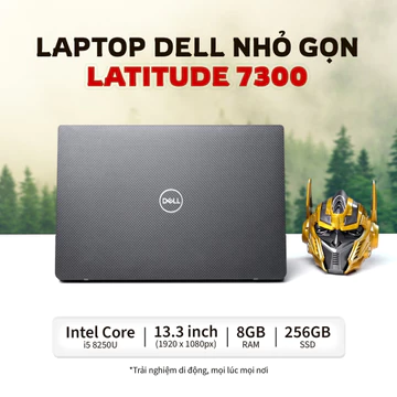 Dell Latitude 7300 Laptop – Core i5-8250U, 8GB RAM, 256GB SSD, 13.3", Like-New