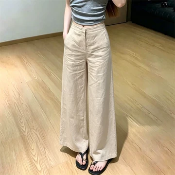 Quần Kaki Nữ Quần Ống Rộng Nữ Quần Ống Suông Nữ Quần Ống Đứng Nữ [ MÃ : MNQ7566K2026 ]