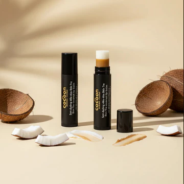Son Dưỡng Cocoon Ben Tre Coconut Lip Balm, Son Dưỡng Môi Dầu Dừa Bến Tre Chiết Xuất Lành Tính