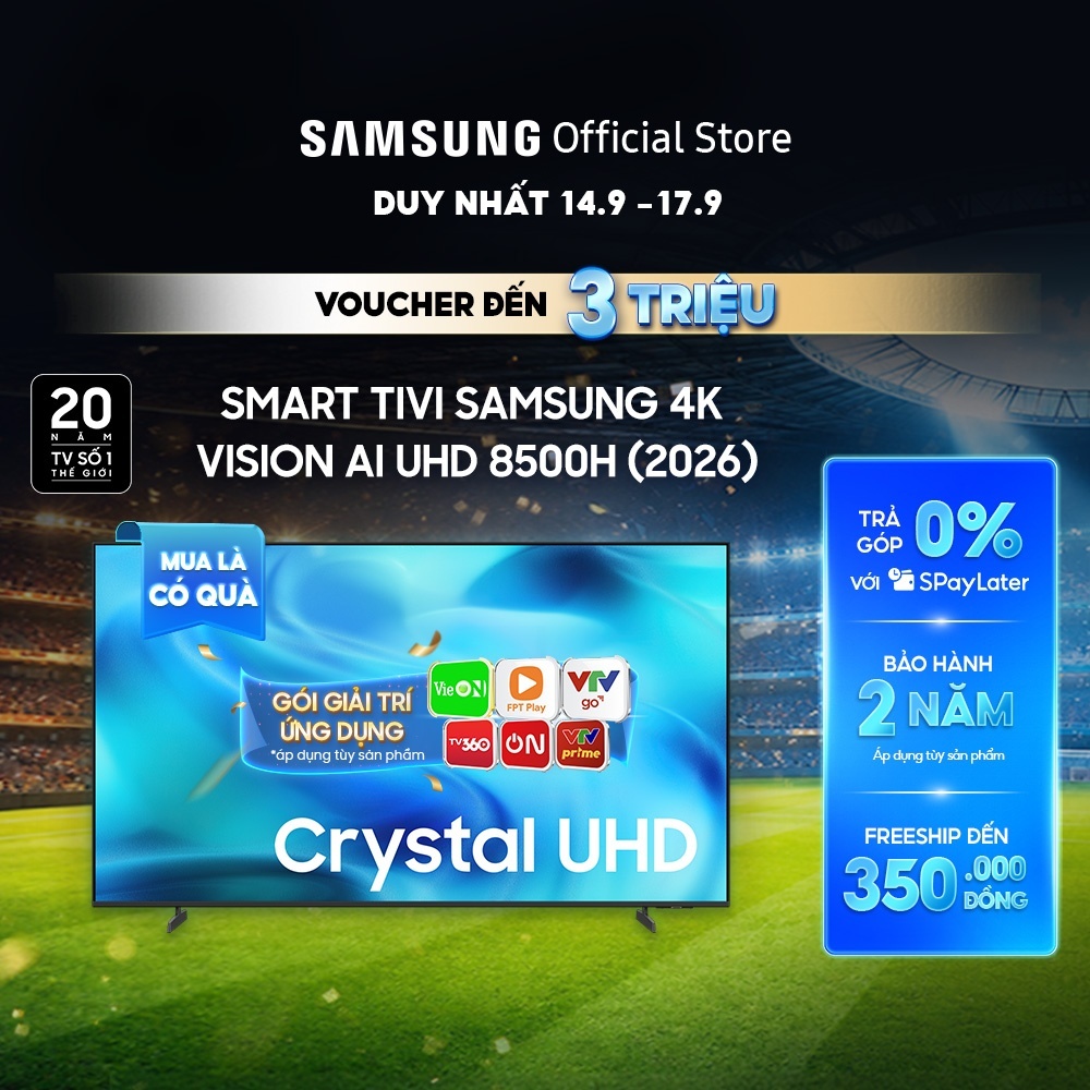 Smart Tivi Samsung U8500H - Mới 2026