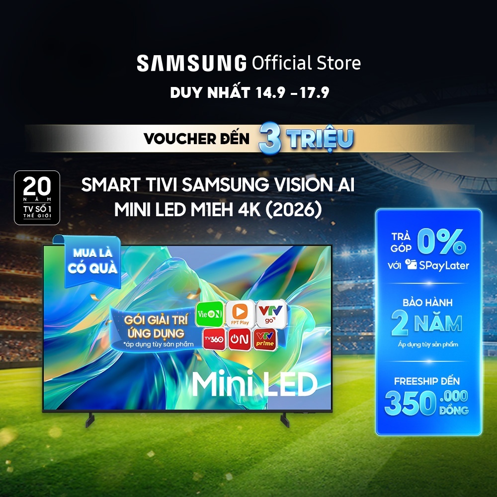 Tivi Mini LED Samsung M1EHA -Mới 2026