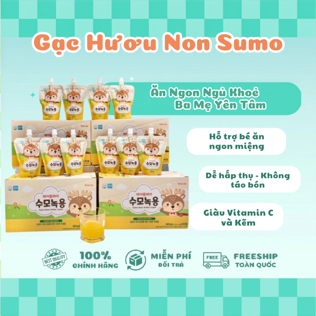 Gạc Hươu Non Sumo Nhập Khẩu Hàn Quốc