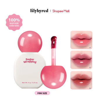 [Lilybyred x KOL] (Minisize) Son Siro Bóng LILYBYRED Sugar Wrapping Tint Gloss Mini 2.5g