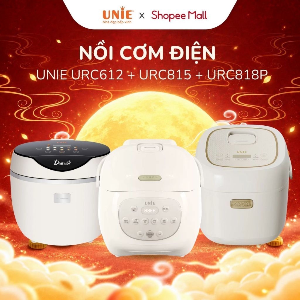 Nồi cơm điện tử cao cấp Unie chính hãng, đa dạng chức năng nấu cơm ngon bảo vệ sức khỏe. Bảo hành 12 tháng