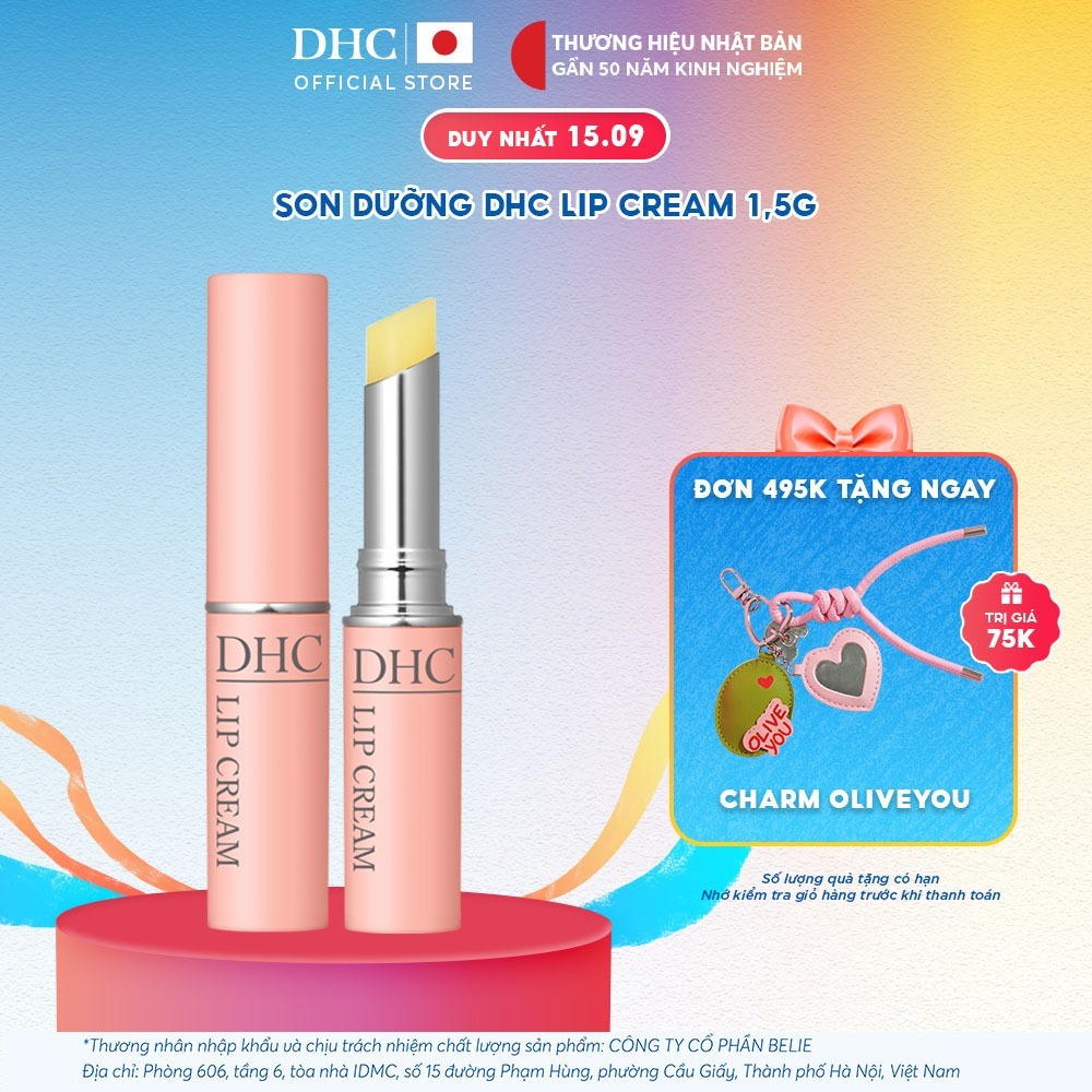 Son dưỡng môi DHC Lip Cream