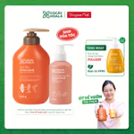 [COMBO DỊU NHẸ BÊN MẸ] Sữa Tắm Gừng Nghệ, Dung dịch vệ sinh phụ nữ Gel X2 Nano nghệ Cỏ Cây Hoa Lá — ảnh 2