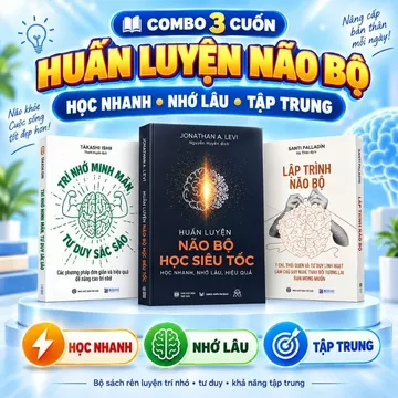 Sách Rèn Luyện Não Bộ Trí Nhớ Siêu Việt - Học Siêu Tốc, Lập Trình Não, Trí Nhớ Minh Mẫn [Bizbooks]