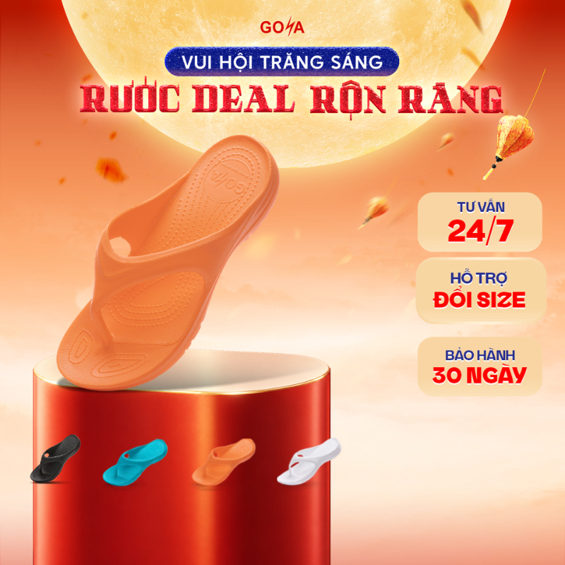 Dép thể thao chạy bộ Goya Flip GF23 2026 - Siêu nhẹ, siêu êm, thoáng khí, chống trơn
