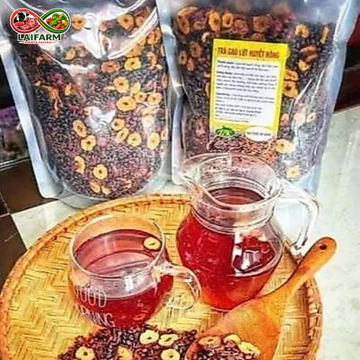 [Laifarm] Trà GẠO LỨT TÁO ĐỎ kết hợp ĐẬU ĐEN - (Rang Tay) Trà Gạo Lứt Thanh Nhiệt, Cải Thiện Giấc Ngủ