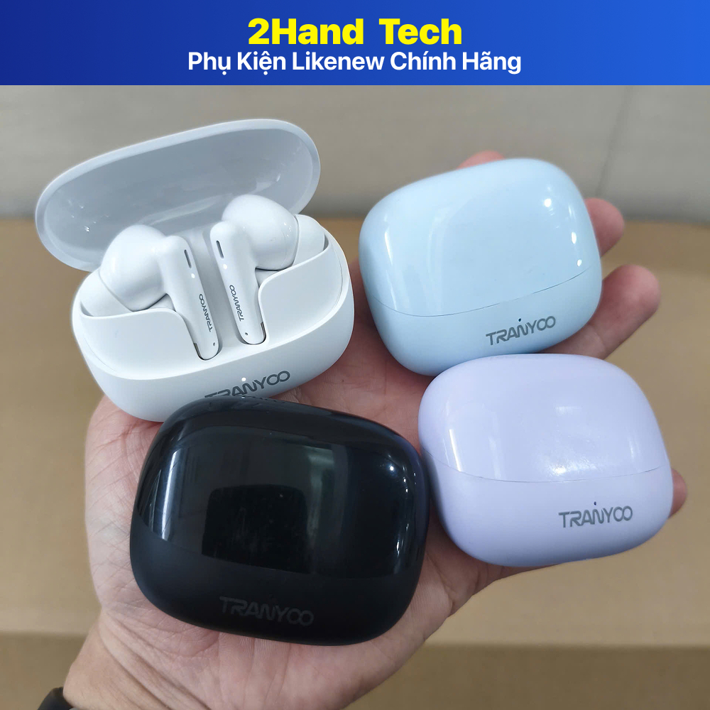 [HÀNG LIKENEW] Tai Nghe Bluetooth 5.3 TRANYOO M26 Bass Chắc Nghe Nhạc Chơi Game Pin Lên Đến 5h