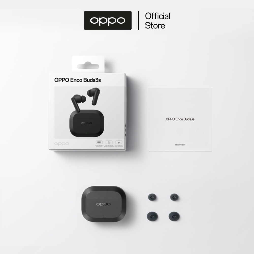 [Độc quyền Online] Tai nghe Bluetooth OPPO Enco Buds 3s, dịch thuật AI, pin đến 54h, sạc siêu tốc, màng loa lớn đa chiều | BigBuy360 - bigbuy360.vn