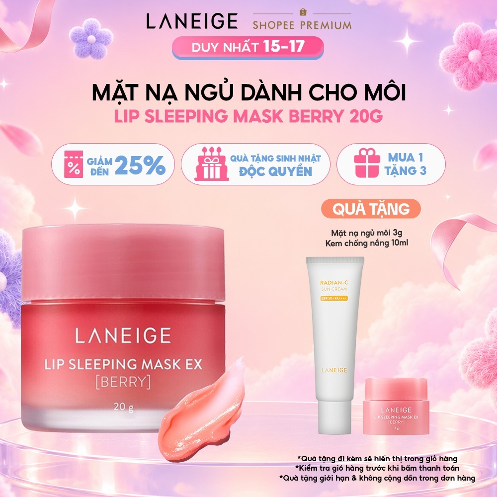 Mặt nạ ngủ dành cho môi Laneige Lip Sleeping Mask 20G
