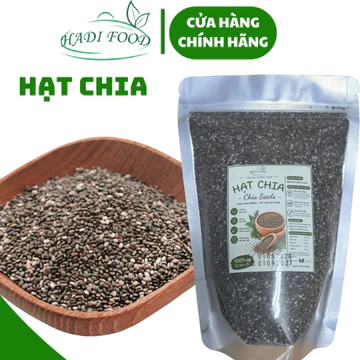 Hạt chia đen HADI FOOD,Hạt Chia Đen Hữu Cơ Black Bag Chia