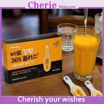 Viên Uống Nghệ CURCUMIN 365 PLUS Hàn Quốc - Hỗ Trợ Sáng Da, Ổn Định Dạ Dày, Dễ Hấp Thu