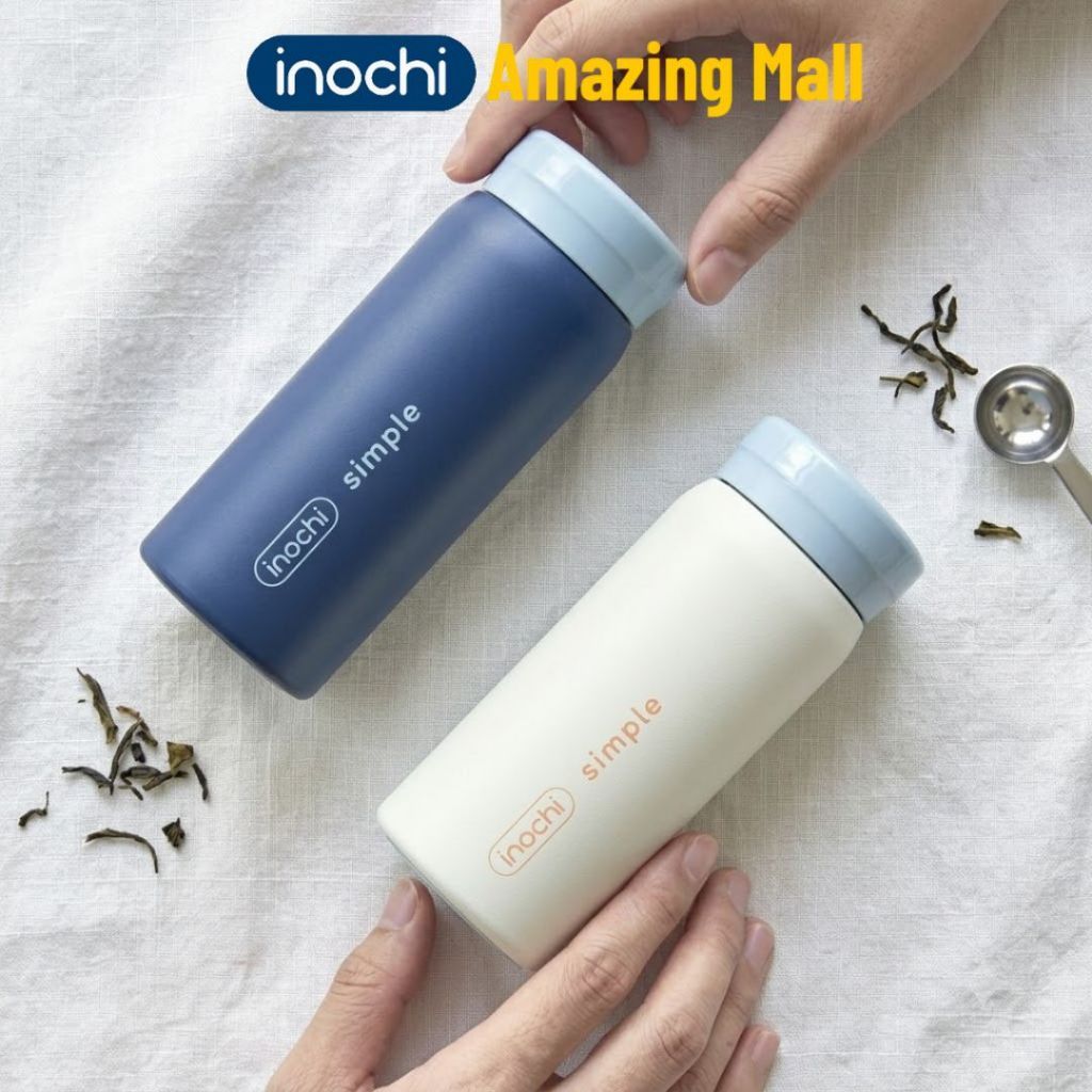 Bình Giữ Nhiệt Mini Inochi Fuji Cylin 200ml Nhỏ Gọn, Đẹp Tinh Tế, Mang Đi Mọi Nơi Amazing Mall