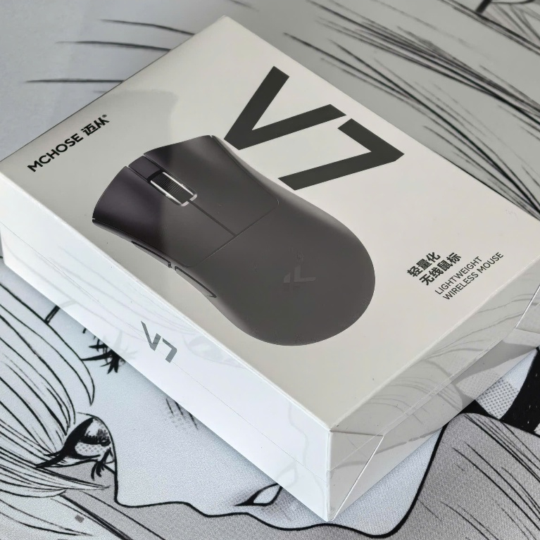 [Hỏa Tốc] Chuột Gaming Mchose V7 Công Thái Học Paw3395 Không Dây Siêu Nhẹ 59g | BigBuy360 - bigbuy360.vn
