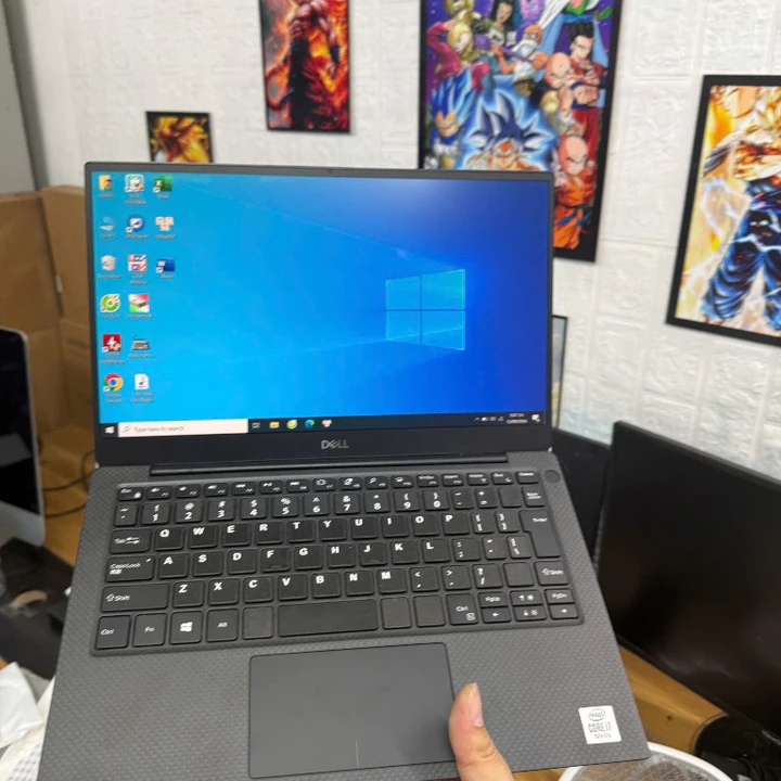 Laptop Dell XPS 13 7390 (i7-10710U, 16GB, 512GB SSD, 13.3" FHD IPS) Vỏ Nhôm Mỏng Nhẹ Zin 99%