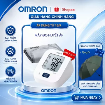 (Dòng mới 2026) Máy Đo Huyết Áp Omron EZ BT Larger HEM-7183T1-L Có Vòng Bít Lớn, Bảo Hành 5 Năm
