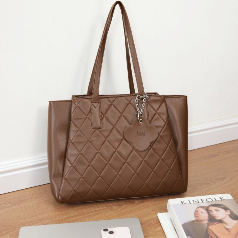 Túi xách công sở nữ da LIMI (3 màu) đựng laptop 15.6 tote da size lớn LAURA | BigBuy360 - bigbuy360.vn