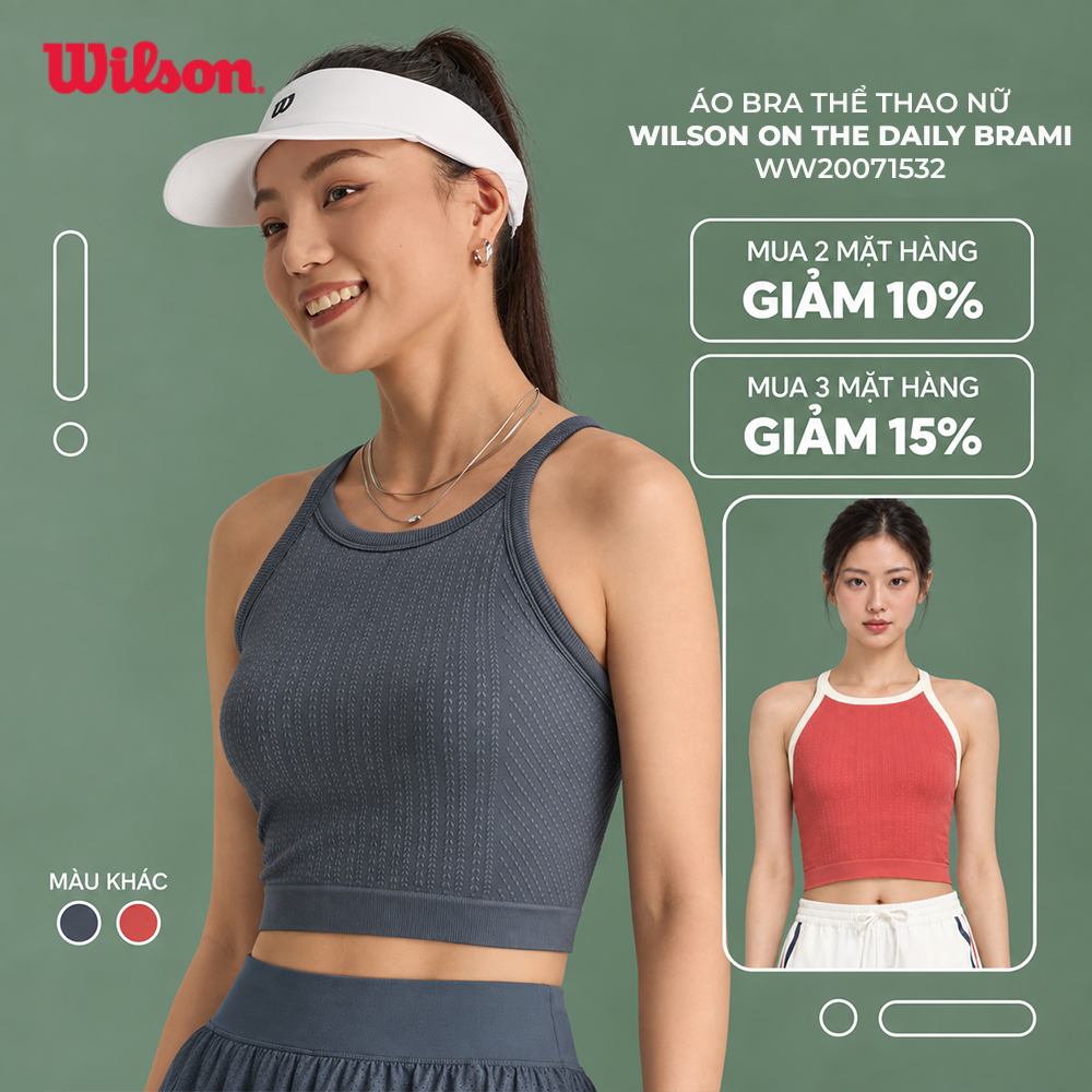 Wilson Women On The Daily Brami Áo Tank Thể Thao Nữ WW20071532