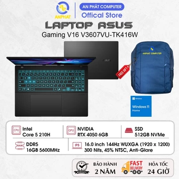 ASUS Gaming Laptop – 16GB RAM, 512GB SSD