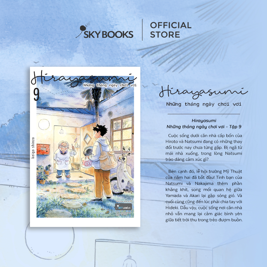 Sách - Hirayasumi - Những Tháng Ngày Chơi Vơi (Tập 9)