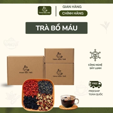 Thảo Mộc Trà - Trà Bổ Máu Thảo Mộc 10/15/30 Gói - Bổ Huyết Dưỡng Huyết, Nguyên Liệu Thiên Nhiên