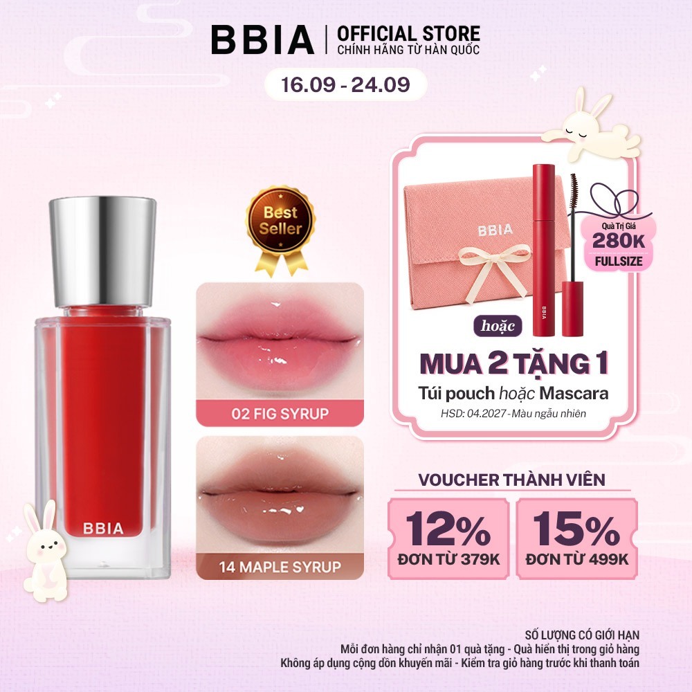 Son bóng mượt mà BBIA Over Glaze 4.5g