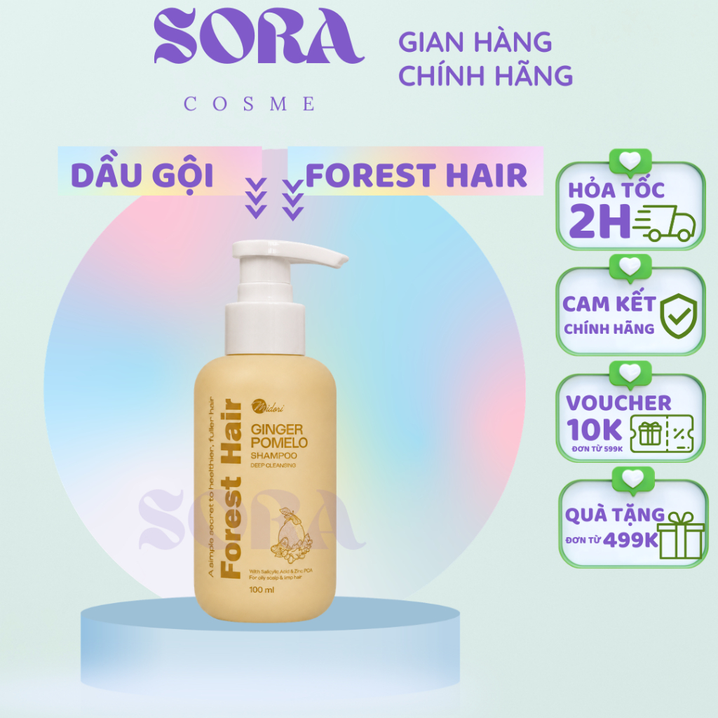 CHÍNH HÃNG GỘI XẢ FOREST HAIR 100ML sạch sâu kiềm dầu tóc | BigBuy360 - bigbuy360.vn