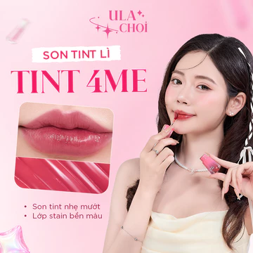 Son Tint 4Me ULACHOI chất son tint lì mịn mướt môi, lâu trôi, không gây khô môi 2,5g