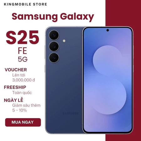 [Chính Hãng Samsung] Điện thoại Samsung Galaxy S25 FE 5G - FULLBOX