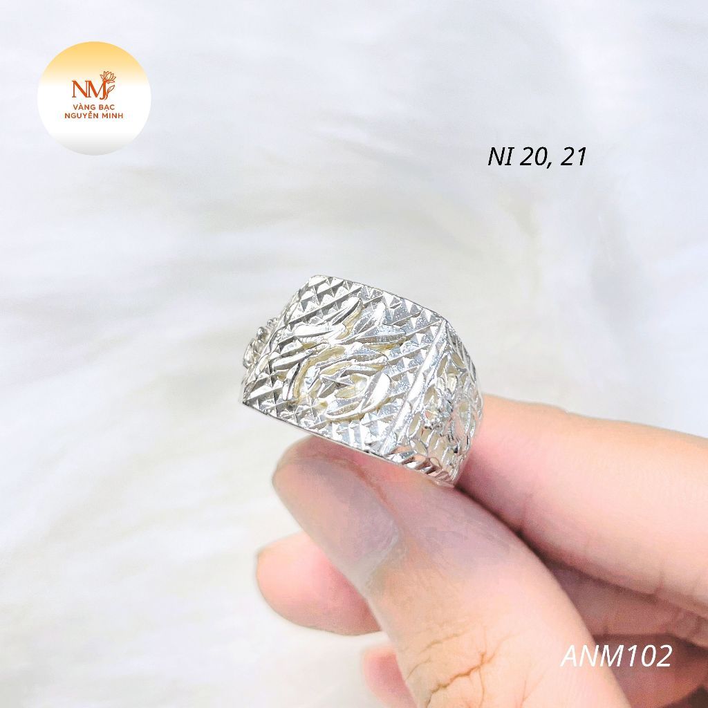 Men's 925 Silver Feng Shui Ring by Nguyễn Minh Silver