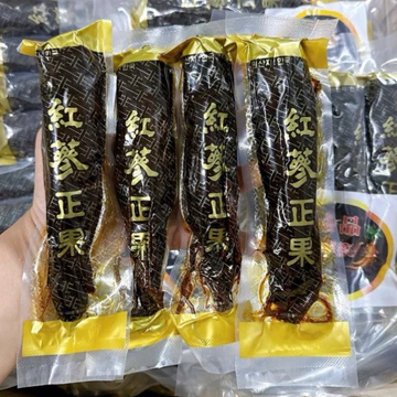 Sâm tẩm mật ong nguyên củ HÀN QUỐC từ Nhân sâm tươi 6 năm tuổi 1kg 10 củ