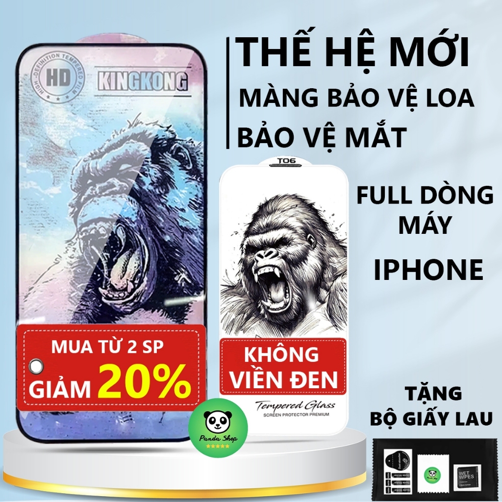 Kính cường lực iPhone 6/7/8/se/x/xs/xr/xsmax/ 11/12/13/14/15/16/17/18/Promax/Plus cảm ứng mượt mà ,full màn, không viền