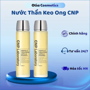 Set Toner keo ong CNP Propolis Treatment Ampule Essence/ nước thần keo ong 150ml 100ml - Olia Cosmetics