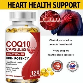 Viên Uống Kirk--land CoQ10 120 Viên – Hỗ Trợ Sức Khỏe Tim Mạch & Chống Oxy Hóa