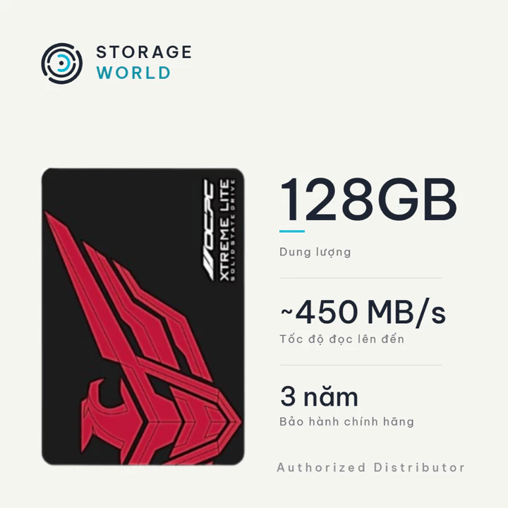 Ổ Cứng Gắn Trong SSD OCPC XTL-200 (128GB/256GB/512GB) 2.5 Inch SATA III 6Gb/s – Ổ Cứng SSD Máy Tính Laptop Tốc Độ Cao