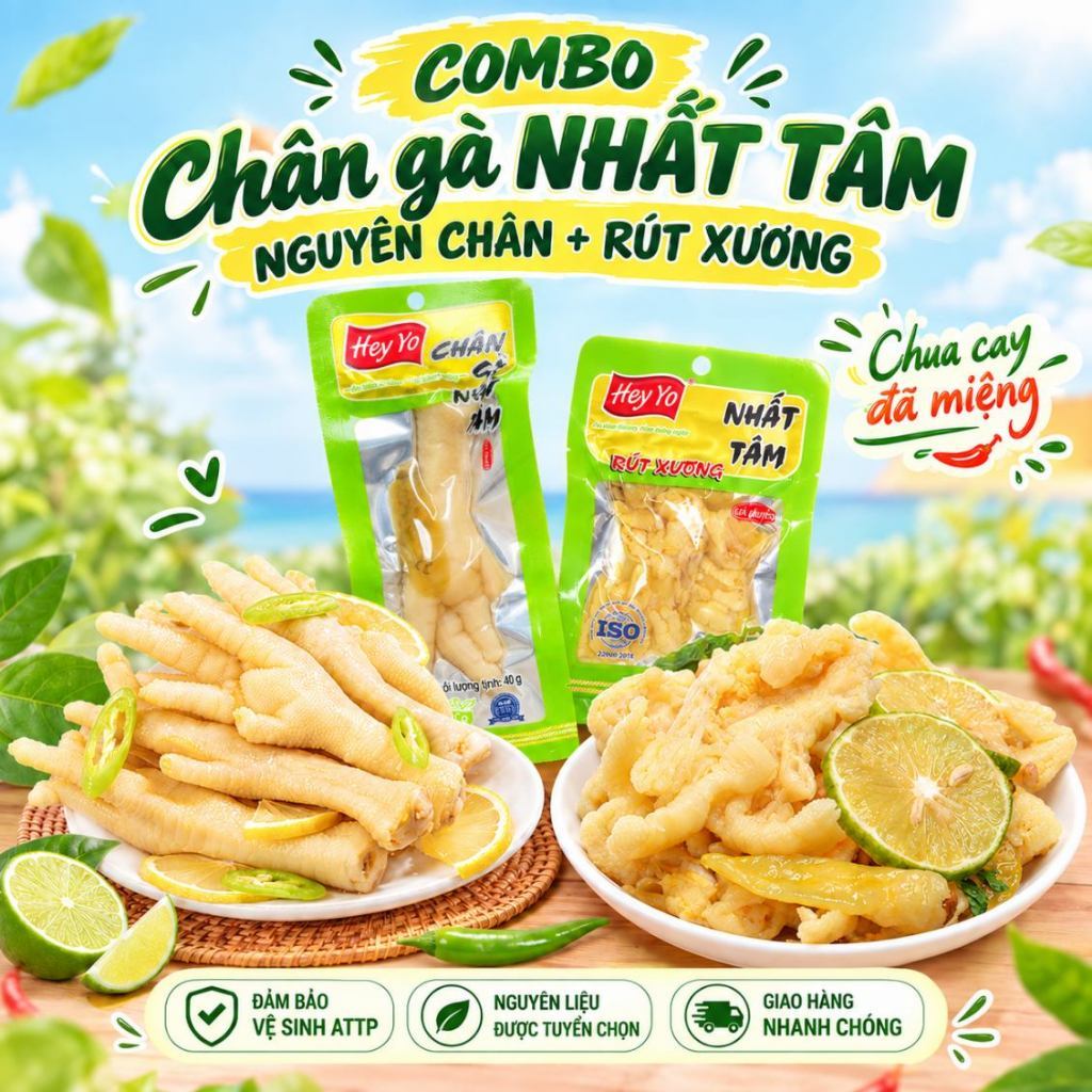 Chân gà hey yo - Giá Tốt, Sale Tháng 10, Ship 0 Đồng | Shopee Việt Nam