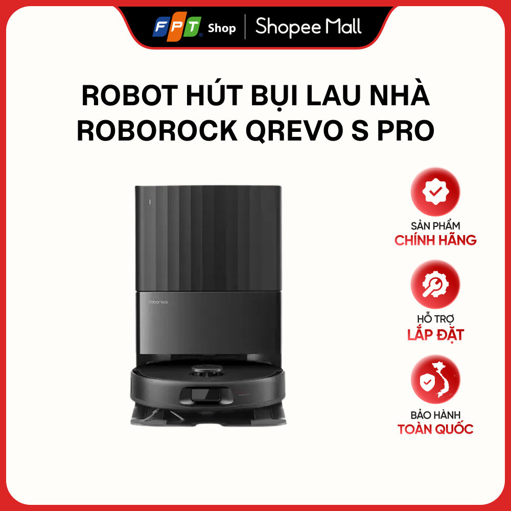 Robot hút bụi lau nhà Roborock Qrevo S Pro