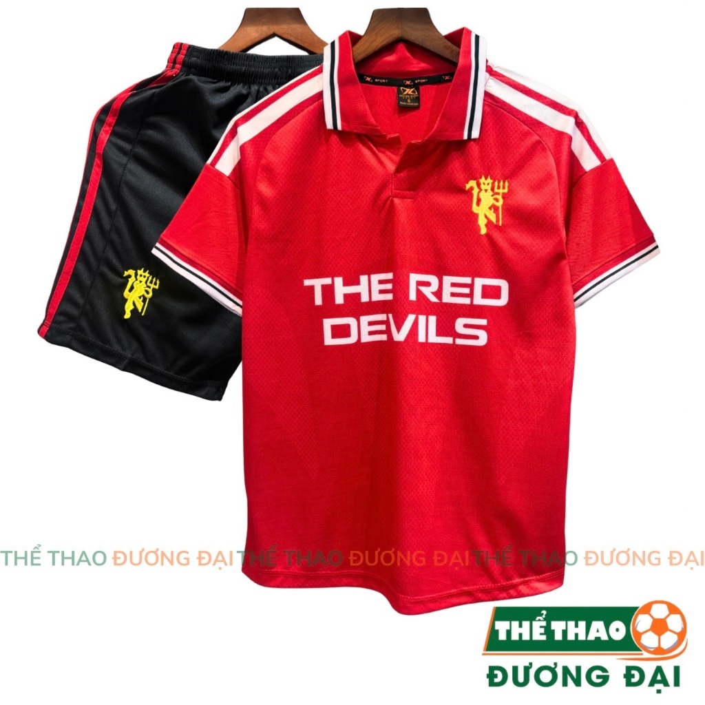 Quần Áo Bóng Đá Devils Đỏ 26/27 Thun Mè S-Comf Thoáng Khí Thể Thao Đương Đại