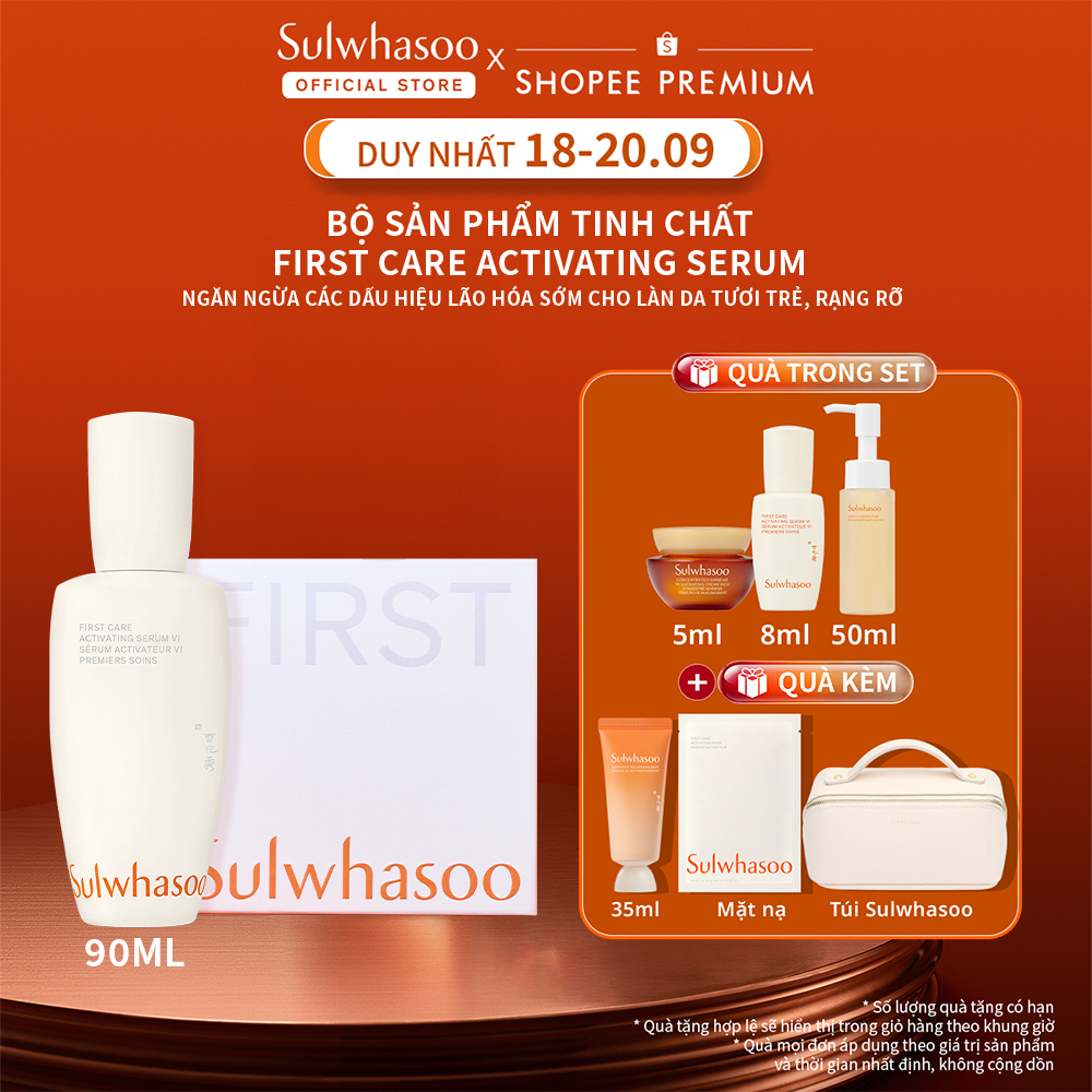 [ĐỘC QUYỀN SHOPEE] Bộ Tinh Chất Sulwhasoo First Care Activating Serum 90ML