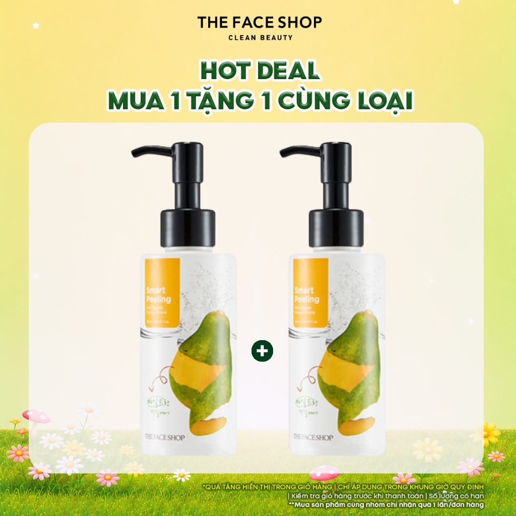 [SALE]Combo 2 Gel tẩy da chế.t THE FACE SHOP Smart Peeling Mild Papaya 150ml