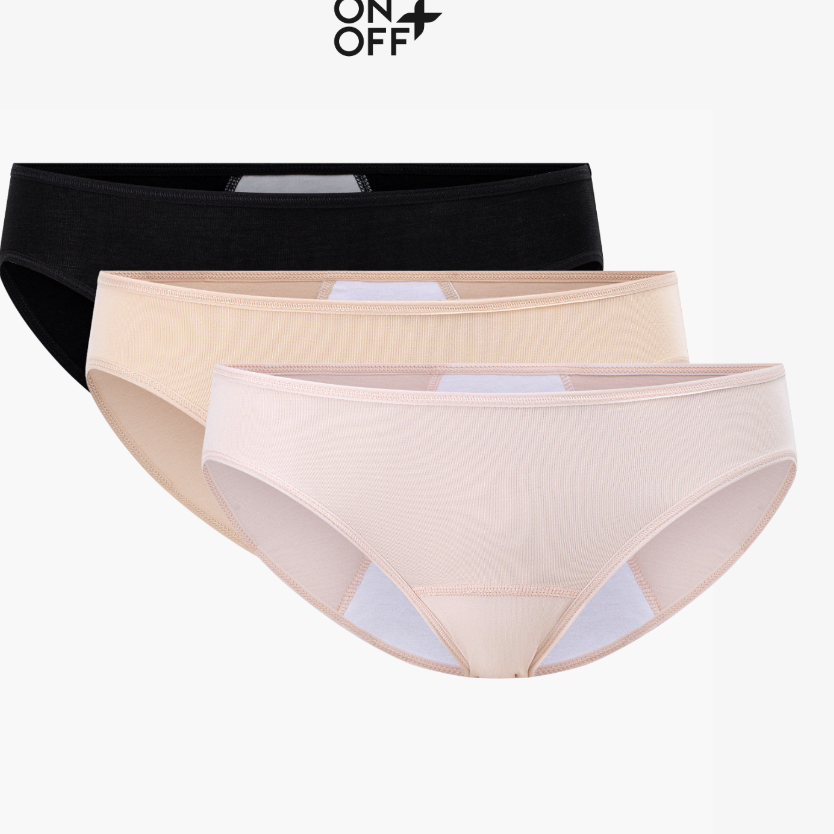 Combo quần lót nguyệt san bamboo plus ONOFF trợ thủ cho ngày đèn đỏ  - 16UU26A477