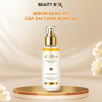 [BEAUTY BOX x d'Alba] Serum Dạng Xịt Cấp Ẩm Căng Bóng Da d'Alba White Truffle First Spray 100ml